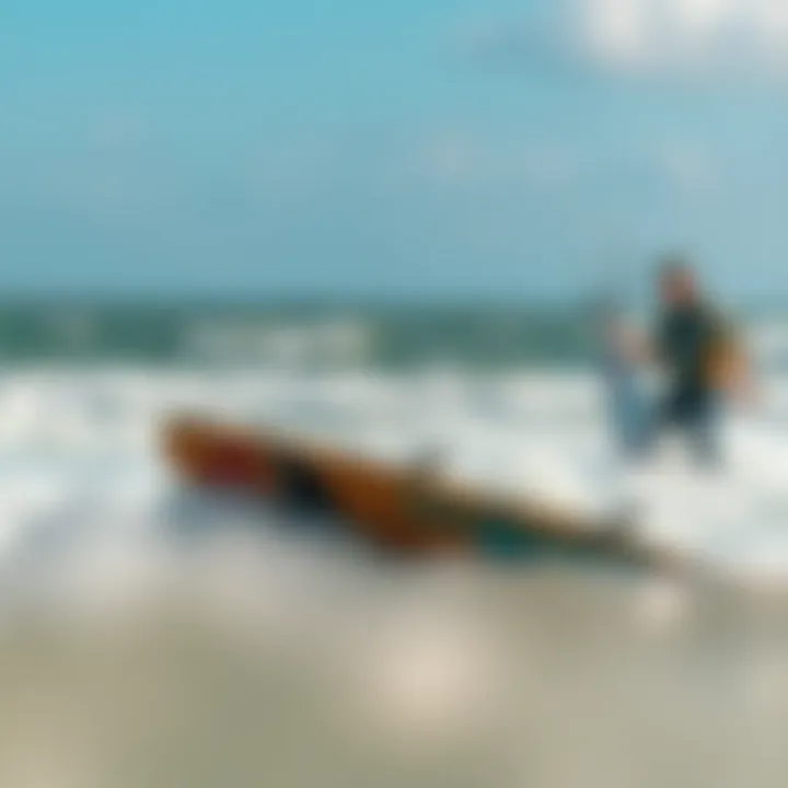 An infographic highlighting the latest trends in kitesurfing board materials and construction techniques.