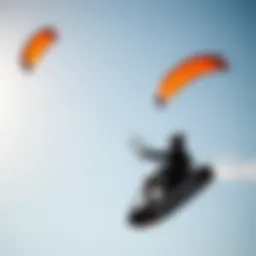 Dynamic flight of a slingshot trainer kite in open skies