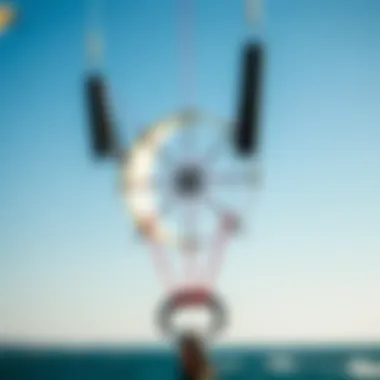 Intricate Design of a Trainer Kite Close-up of the intricate design of a trainer kite