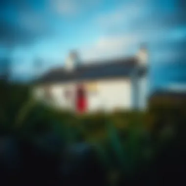 Charming Traditional Cottage in Tiree Traditional Tiree cottage surrounded by nature