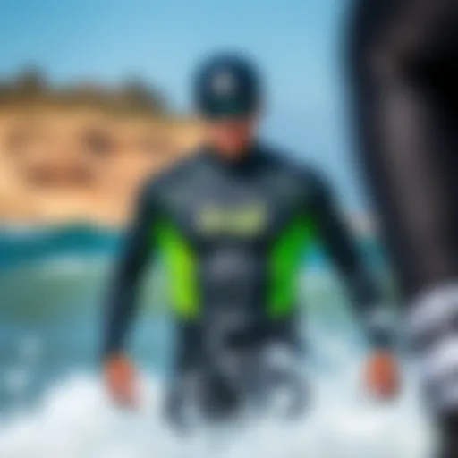 Truli wetsuit showcasing innovative design