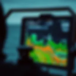 A detailed view of Two Harbors weather radar displaying real-time data for kiteboarders.