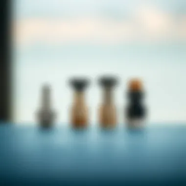 Comparing Types of Air Pump Nozzle Adapters Side-by-side comparison of different nozzle adapter types for air pumps