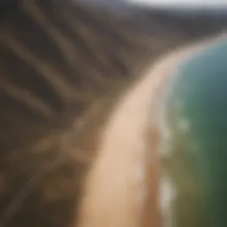 Detailed wind map of California showcasing kiteboarding hotspots