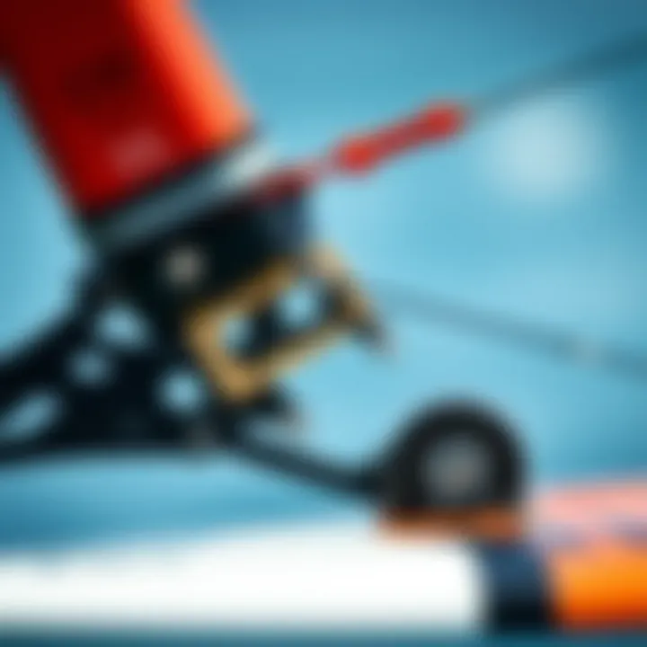 High-Quality Hydrofoil Components Close-up view of high-quality hydrofoil components