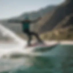 High-performance hydrofoil showcasing aerodynamic design