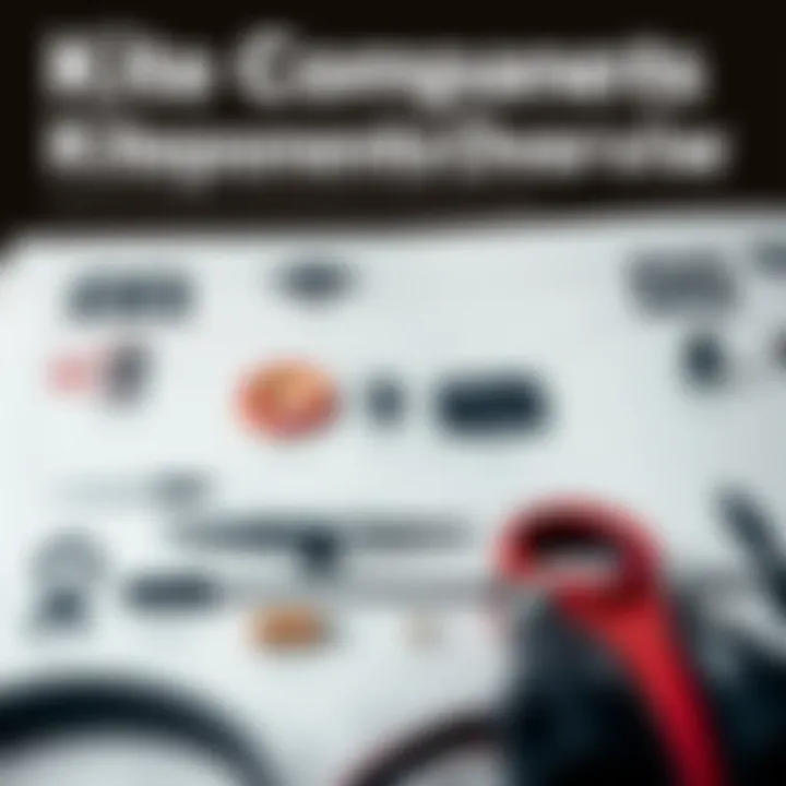 Kite Components Overview Detailed diagram showcasing various kite components