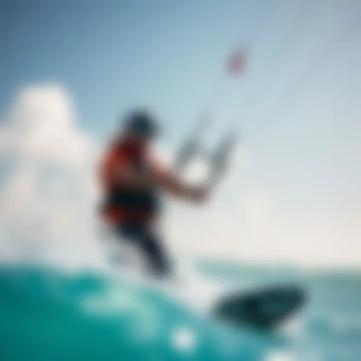 Safety Measures for Kiteboarding Safety measures for kiteboarders illustrated