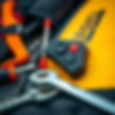 Efoil Remote Maintenance Tips Maintenance tools and tips for efoil remotes displayed together.