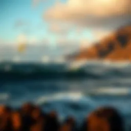 Detailed view of Maui's wind patterns