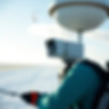 Illustration of how radar technology collects weather data in Benton Harbor