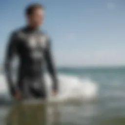 A detailed chart comparing wetsuit thickness and water temperature
