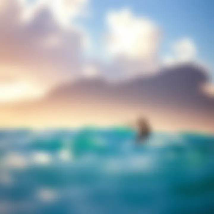 Topography's Impact on Kiteboarding Conditions Topographic influences on kiteboarding conditions in Oahu