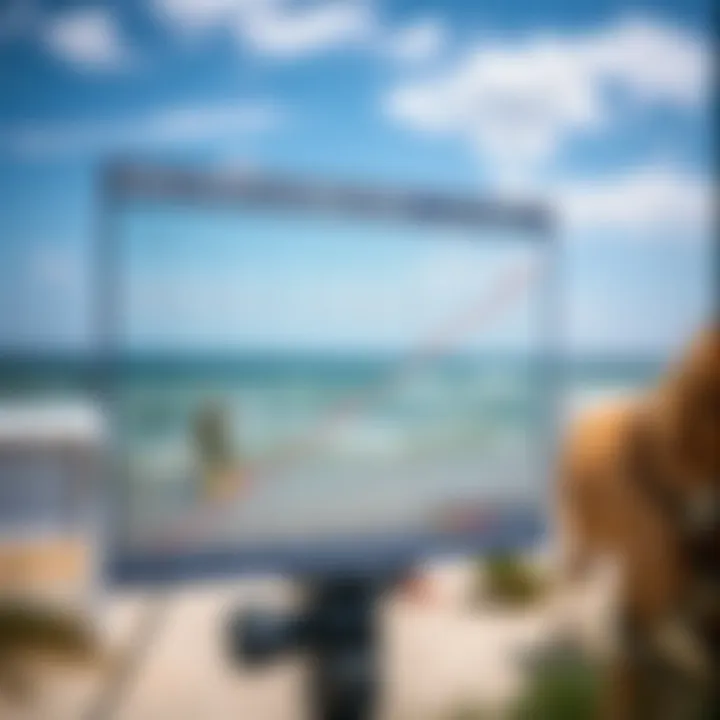 Wind Speed & Direction Analysis Chart illustrating wind speed and direction changes for kiteboarding