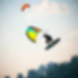 Dynamic kite maneuvering in the air